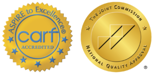 CARF and The Joint Commission seals